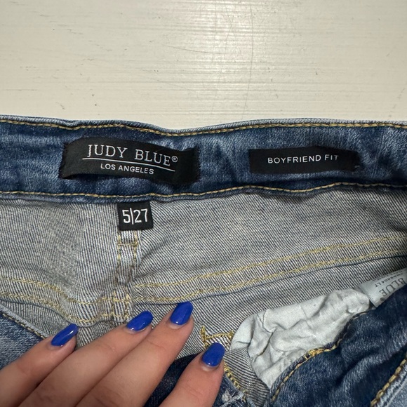 Judy Blue Boyfriend Jeans - Picture 4 of 4